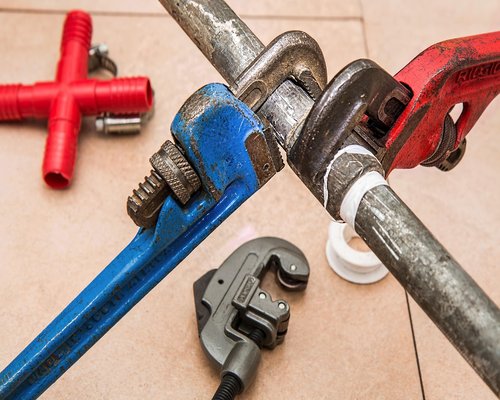 Neat setup of repair tools used for house maintenance in Bangladesh